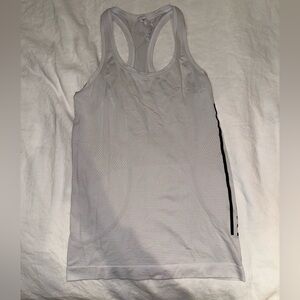 Lululemon white swiftly tech tank Orangetheory
